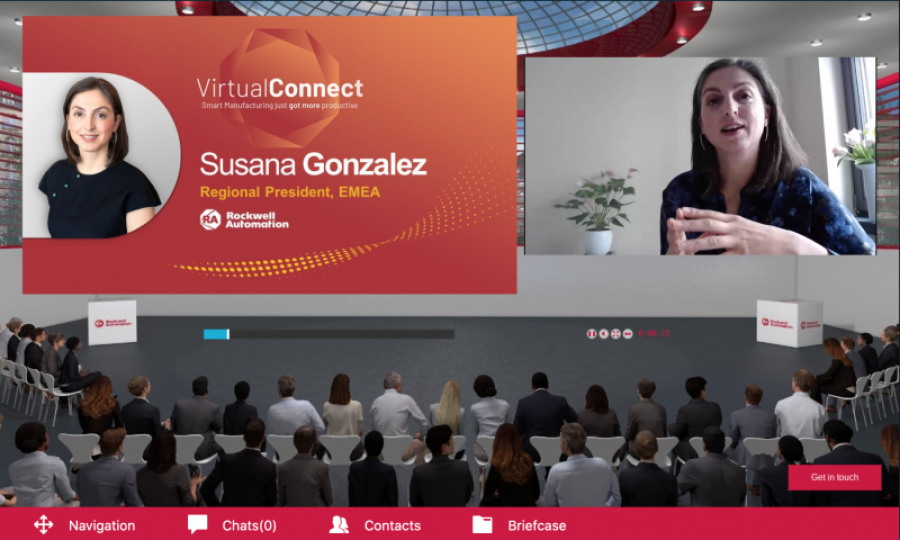 Susana gonzalez presidenta emea rockwell automation virtual connnect 32374