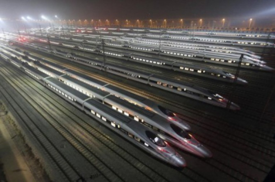 Tren alta velocidad china 8822