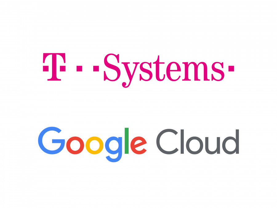 Google Cloud farbe   T Systems 4 3 uebereinander