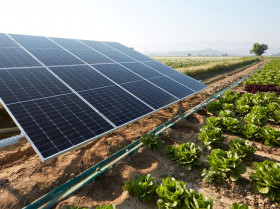ABB Drip irrigation and solar panel
