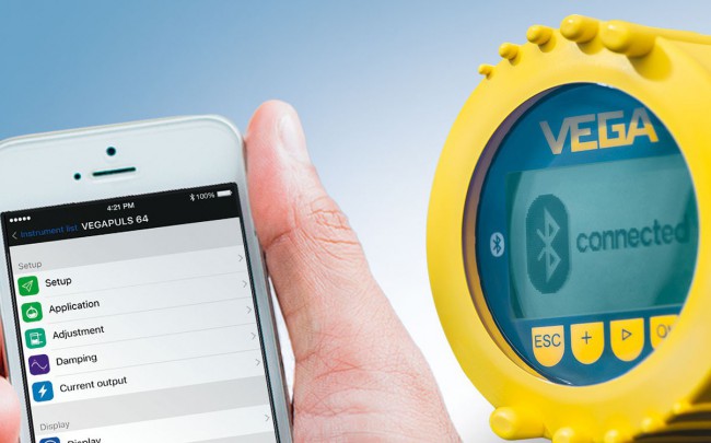 Con el Bluetooth, Vega responde a distintos requisitos de seguridad.