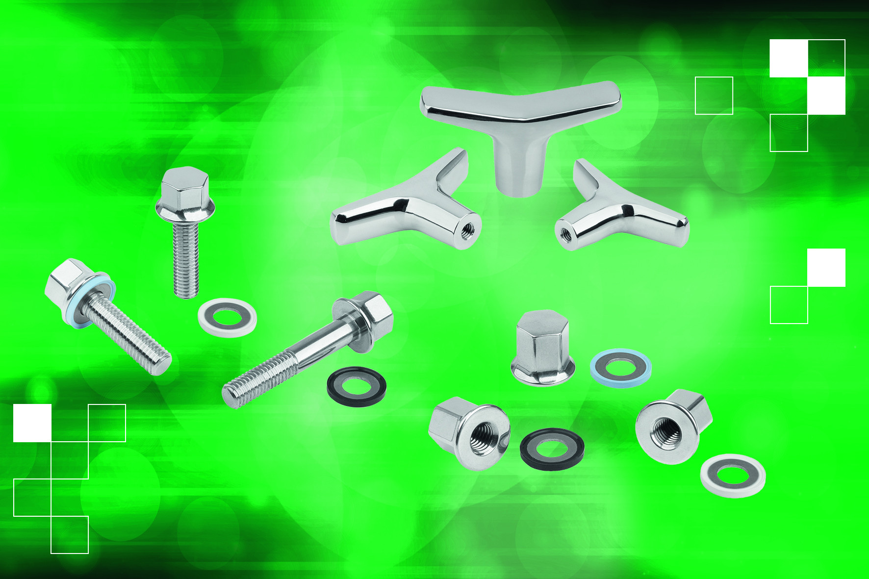 norelem presenta su nuevo sistema de atornillado y de sellado Hygienic Usit de Freudenberg Sealing Technologies para procesos higiénicos