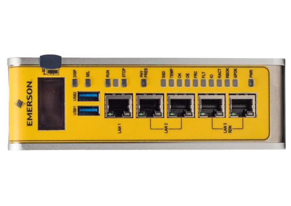 Emerson lanza un nuevo controlador de seguridad compacto y de alto rendimiento