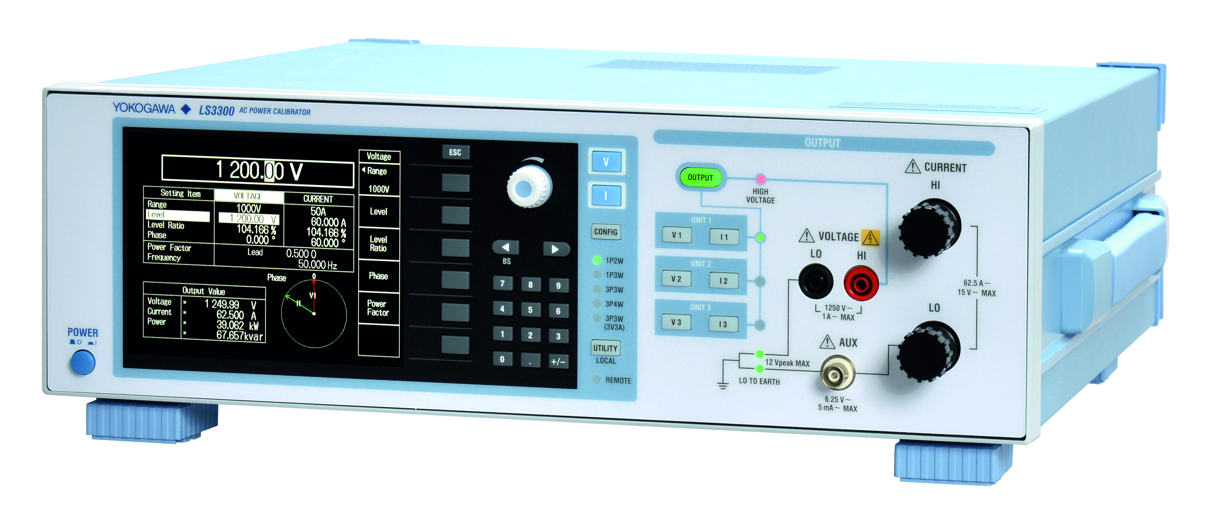 Yokogawa mejora su calibrador LS3300 con una opción de salida armónica