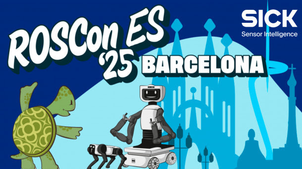 SICK presenta sus novedades en automatización inteligente en la tercera edición de ROSCon España