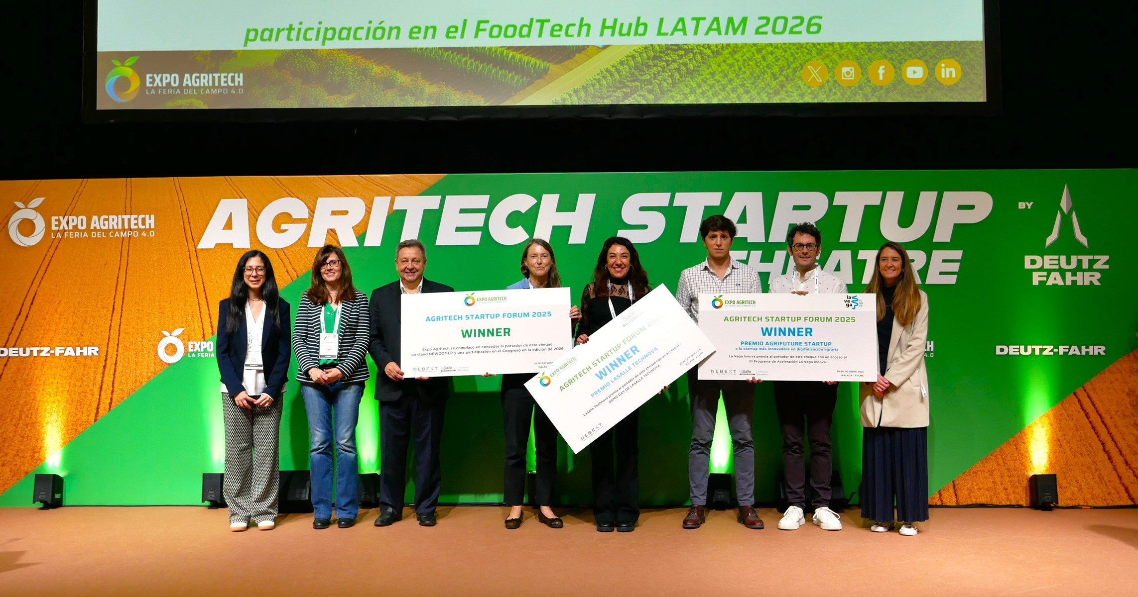 AgriTech Startup Forum 2025 premia las soluciones innovadoras de Pack2Earth, Grodi y Bio2Coat