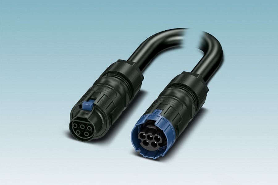 Conectores circulares cables confeccionados phoenix contact 33915