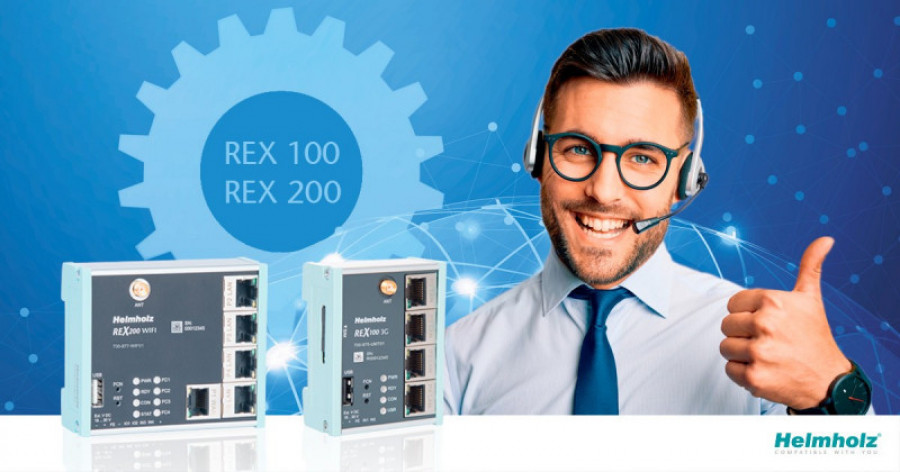 Routers ethernet rex de helmholz an consult 33530