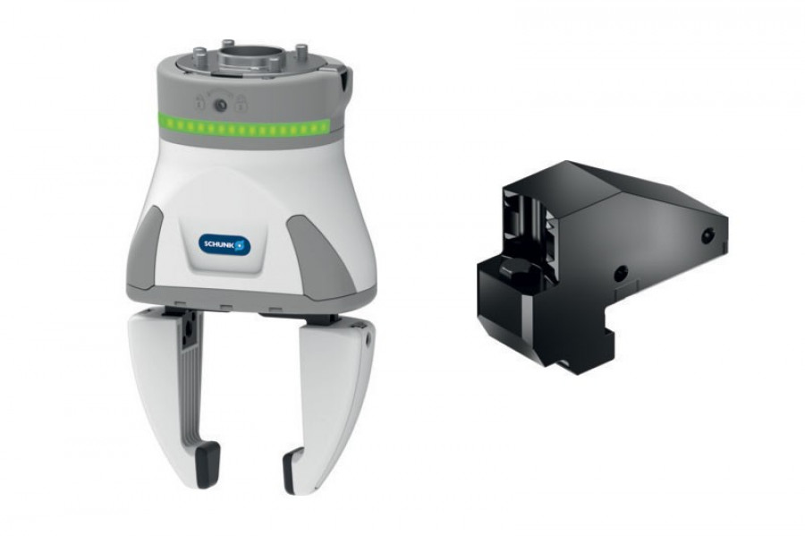 Pinza co act egh rapido sistema cambio mordazas schunk 28576