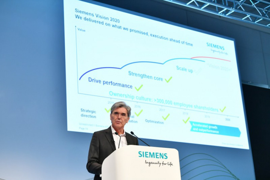 Joe kaeser presidente director general siemens ag 24590