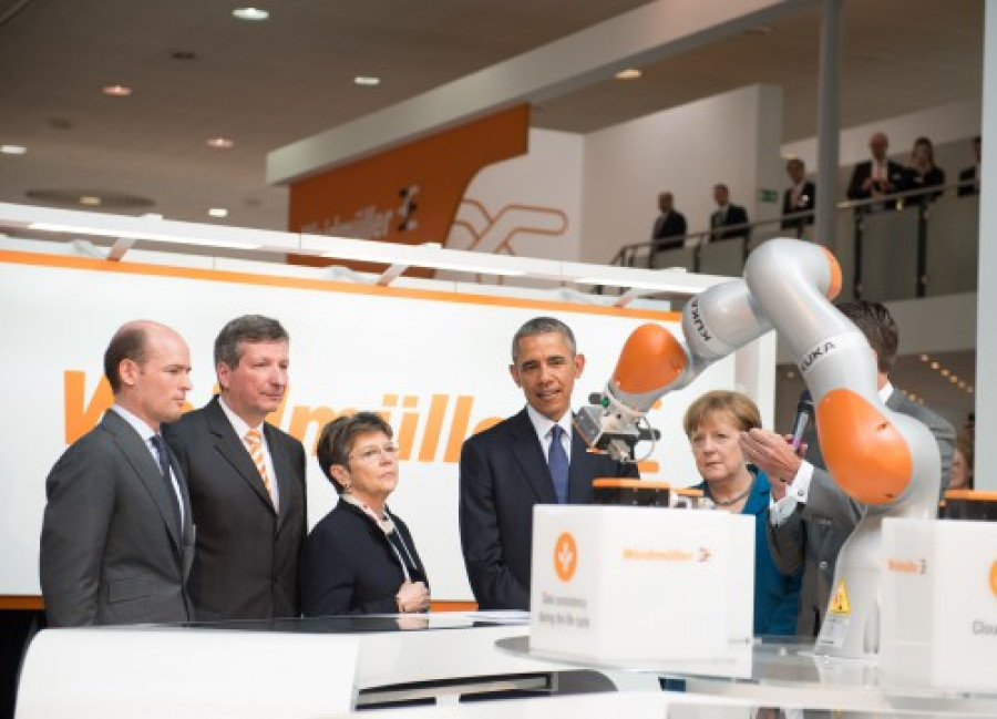 Weidmuller besuch obama und merkel 17107