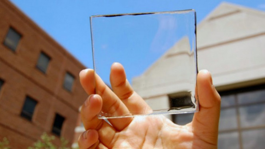 Panel solar transparente 9187