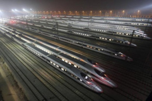 Tren alta velocidad china 8822