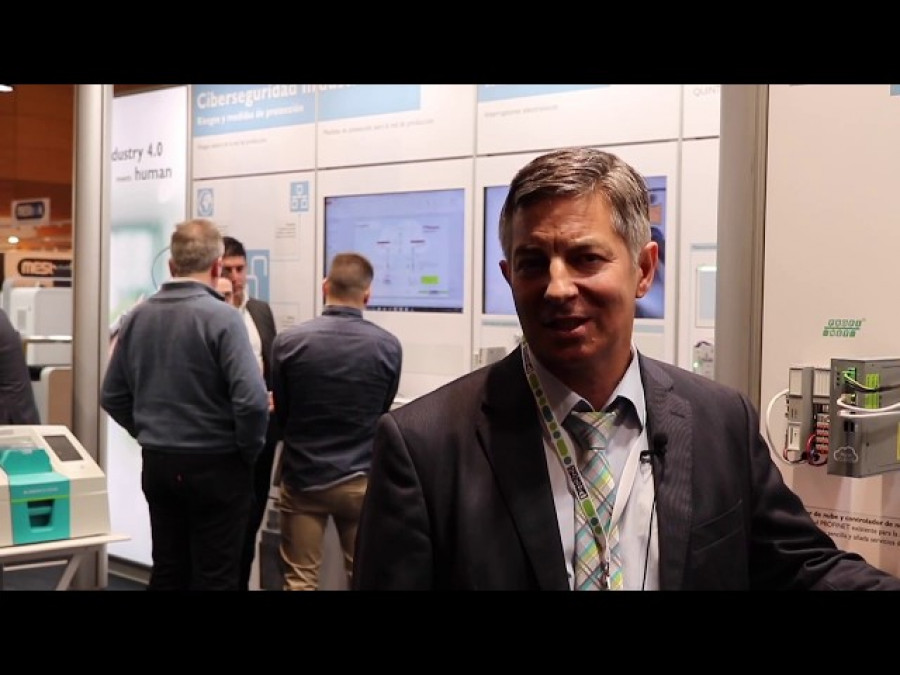 Enrique Montes (Phoenix Contact) en Advanced Factories 2019