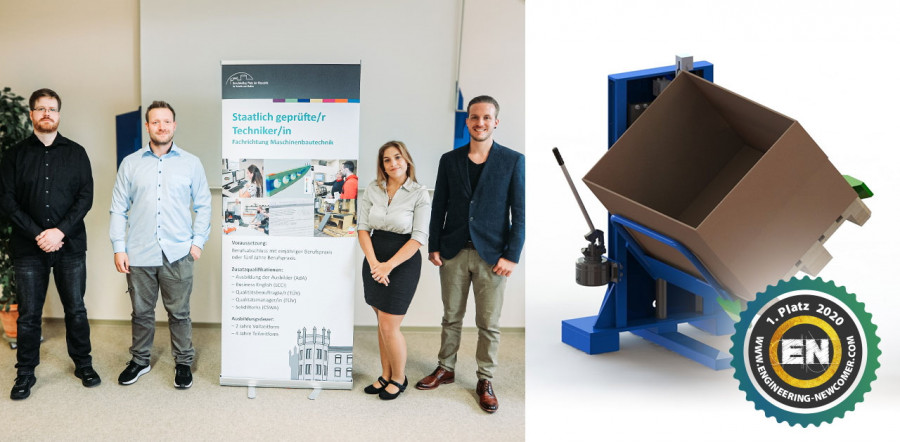 Norelem engineering newcomer 1st place