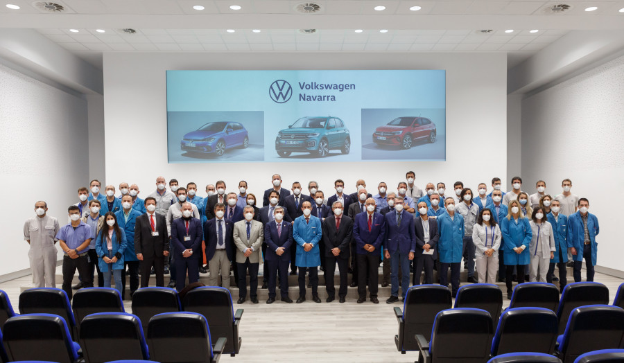 Visita ingenieros Volkswagen Navarra