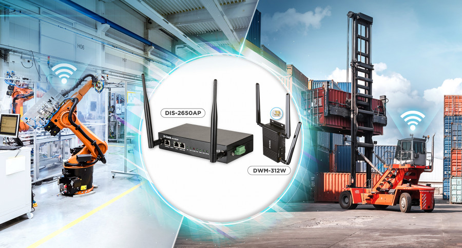 D Link redes wifi industriales
