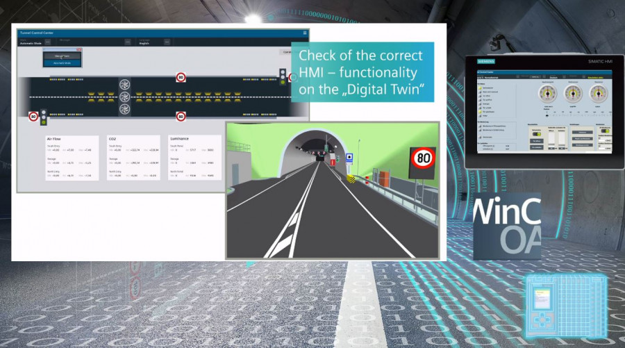 Gemelo digital tunel