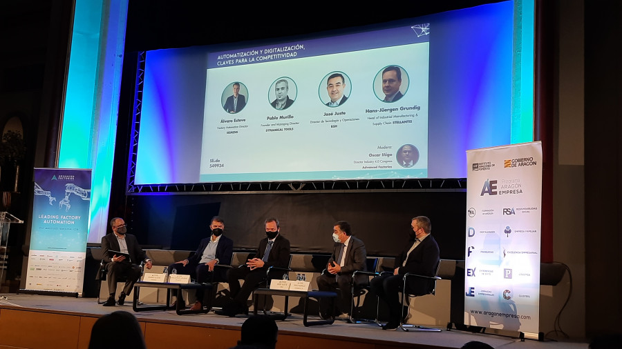 Empresas industriales se reúnen en Zaragoza para compartir sus estrategias para la implementación de la industria 4.0