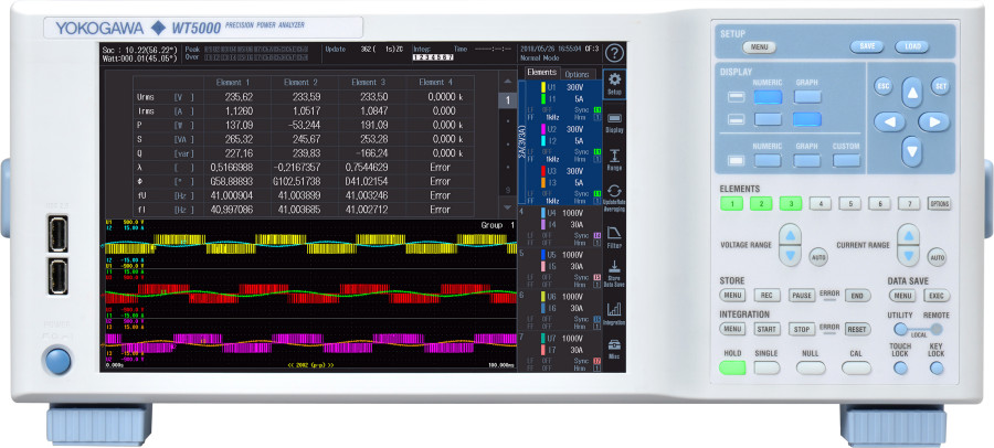 Yokogawa WT5000 Precision Power Analyzer