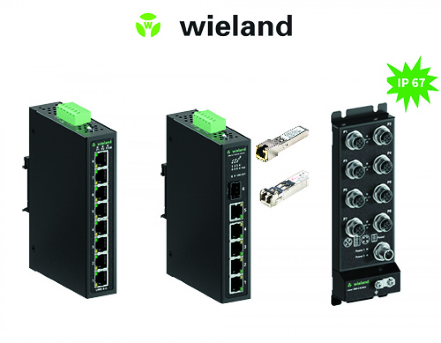 WIELAND SWITCHES ETHERNET NO GESTIONADOS