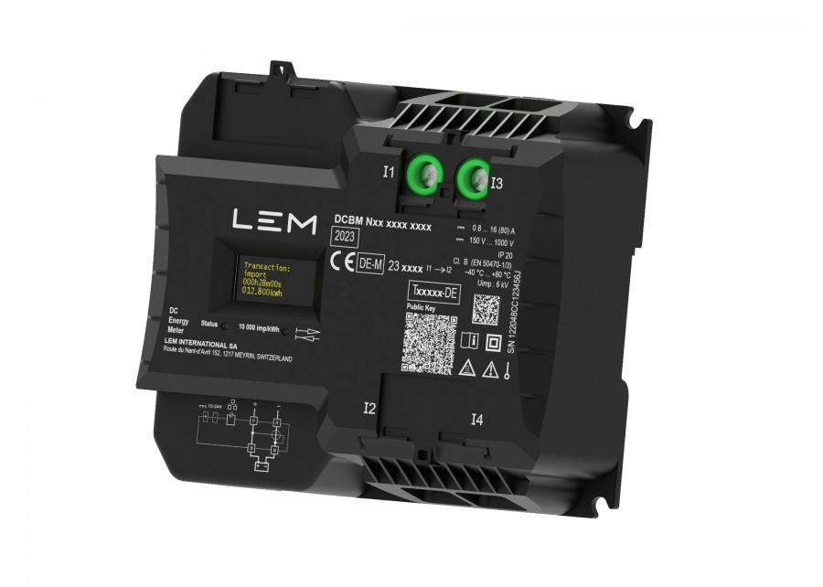 LC301   New DC energy meter   DCBM 100
