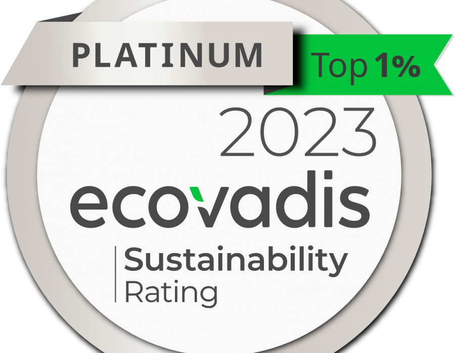 Platinum EcoVadis 2023