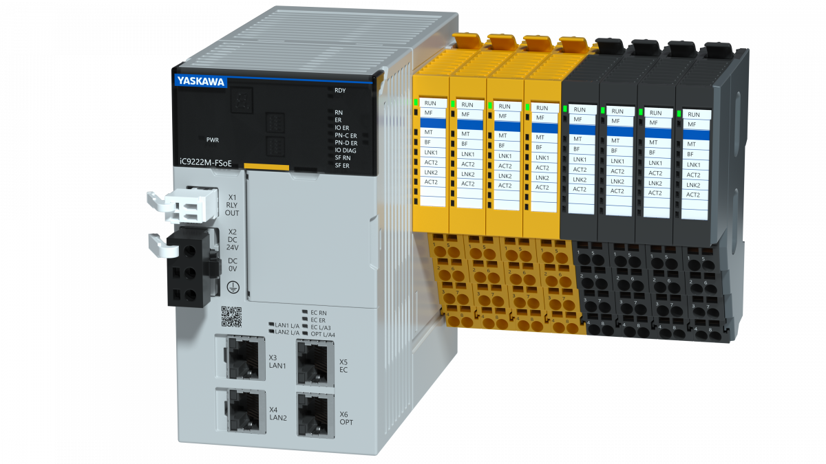 Yaskawa iC9222M Rev2 Safety Slices&Cap R