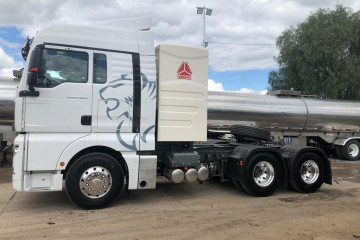 Camion a biogas