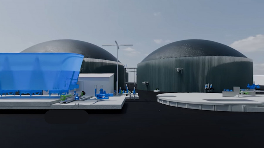 Sitra Modelado 3D Biometano Montes de Toledo