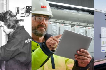 ABB LV Drives 50 Heroimages display