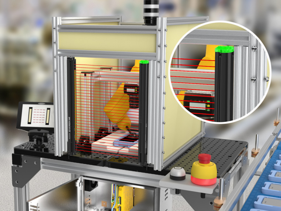 Banner Engineering Heavy Duty Type 4 Safety Light Curtain