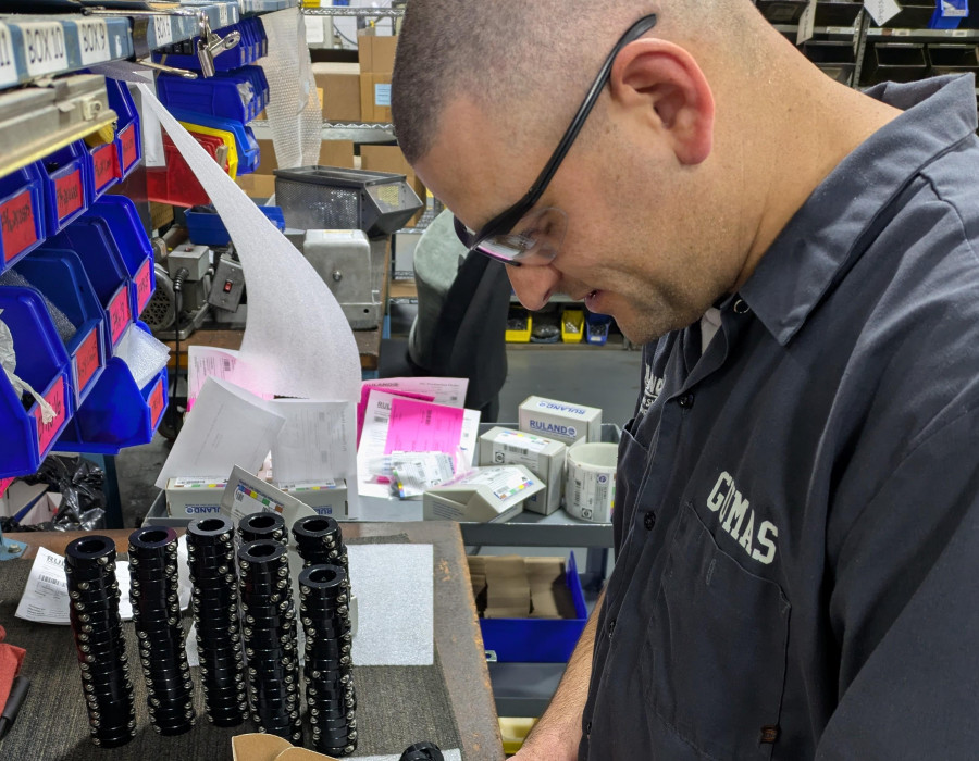 Pic 4 Chris Gumas, Ruland, at work