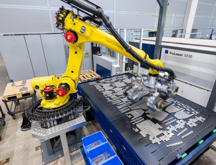 TRUMPF Automatisiertes Absortieren Automated Sorting