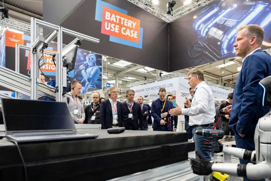 Hannover messe battery